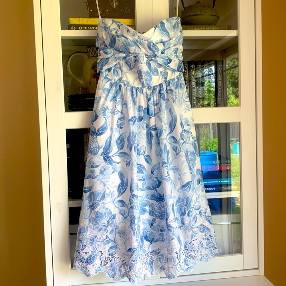 Strapless prom or alternative wedding dress